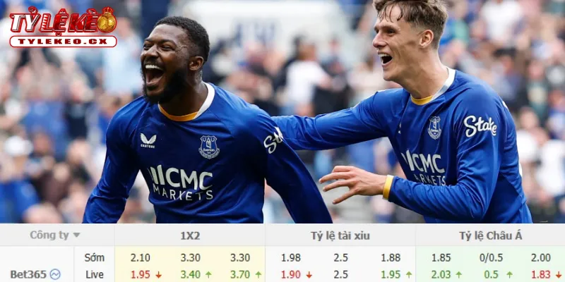 Chi tiết kèo Tottenham vs Everton