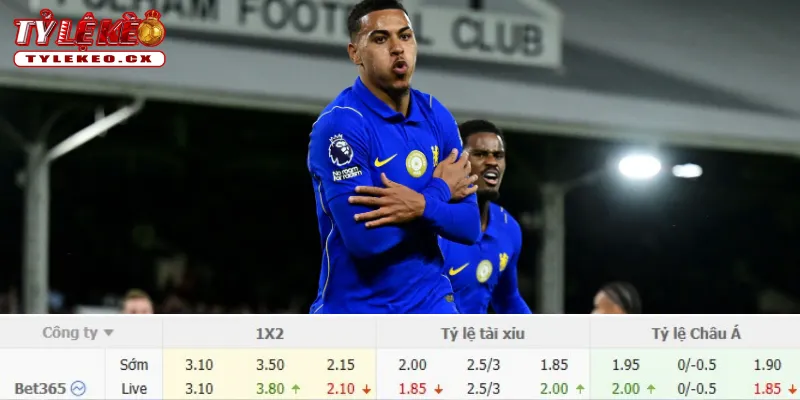 Soi Kèo Everton vs Chelsea (18h30 ngày 17/10) Premier League 3 Chi tiết kèo Everton vs Chelsea