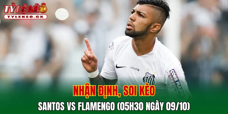 Soi kèo cuộc so tài Santos vs Flamengo